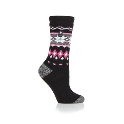 Heat Holders Γυναικείες Κάλτσες - Lite Lima Fairisle - 80090-5794 - Black