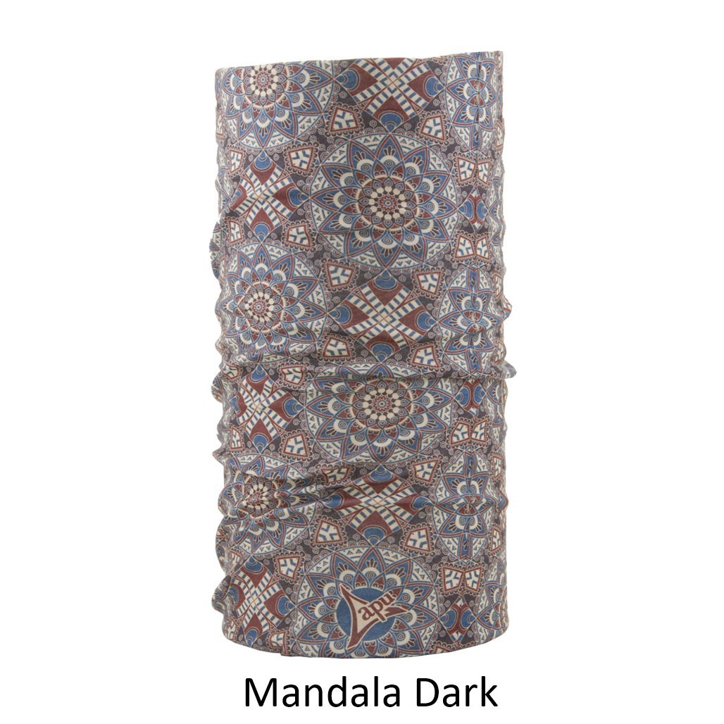 Apu Περιλαίμιο - Bandana - Mandala Dark - 80517-MANDALADARK