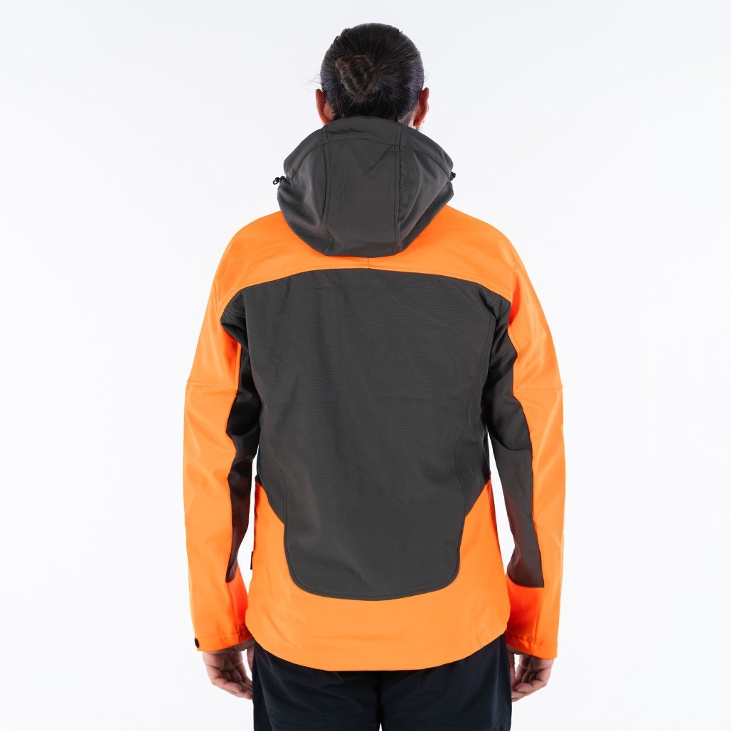 Apu Ανδρικό Αδιάβροχο Αντιανεμικό Μπουφάν - Softshell Jacket Hima-a-laya II - 80535 - Orange Khaki - Image 3