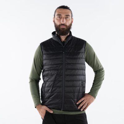 Apu Ανδρικό Αμάνικο Μπουφάν - Padded IDI - 80537 - Black