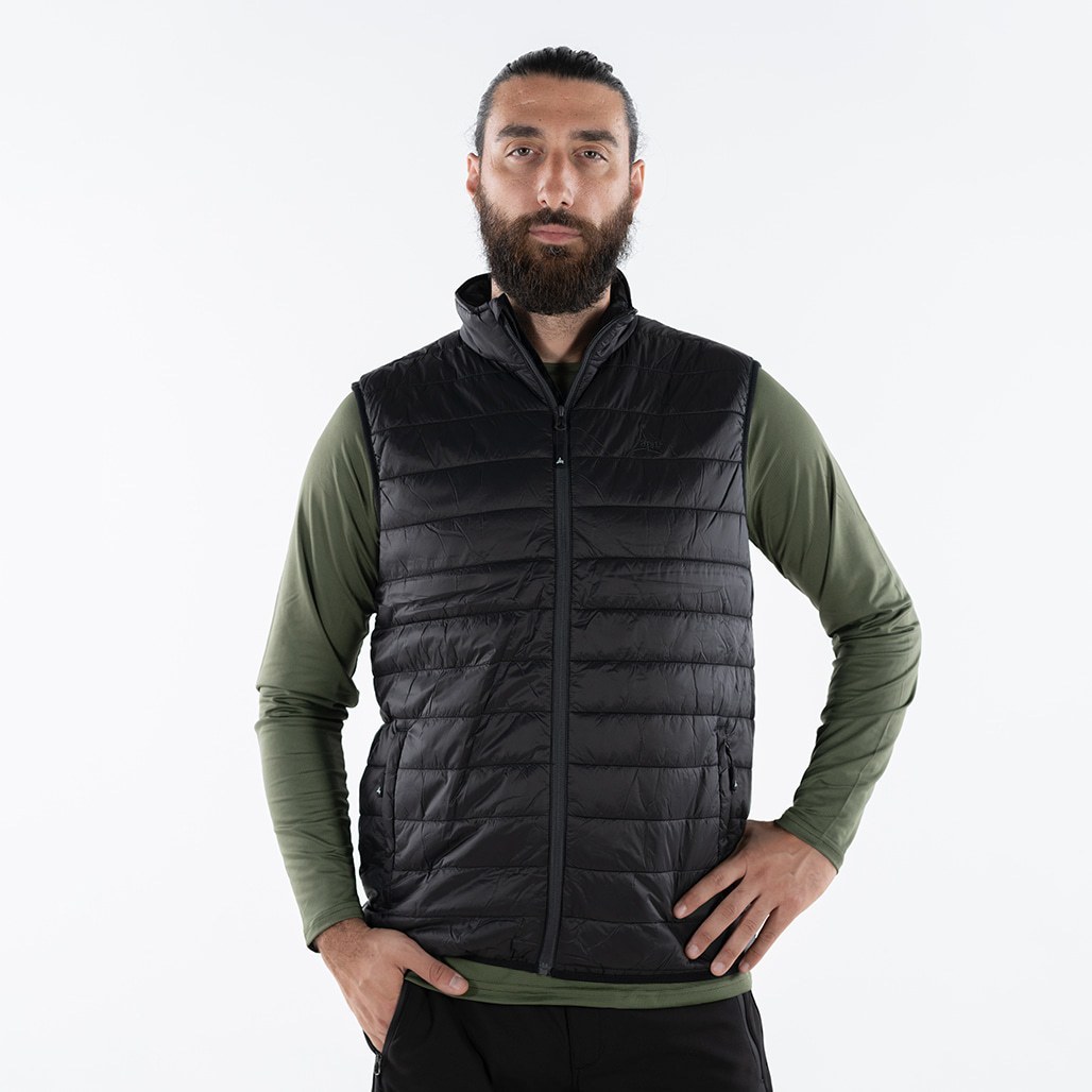 Apu Ανδρικό Αμάνικο Μπουφάν - Padded IDI - 80537 - Black