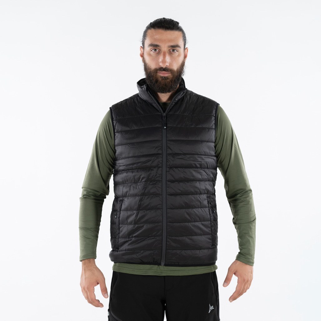 Apu Ανδρικό Αμάνικο Μπουφάν - Padded IDI - 80537 - Black - Image 5
