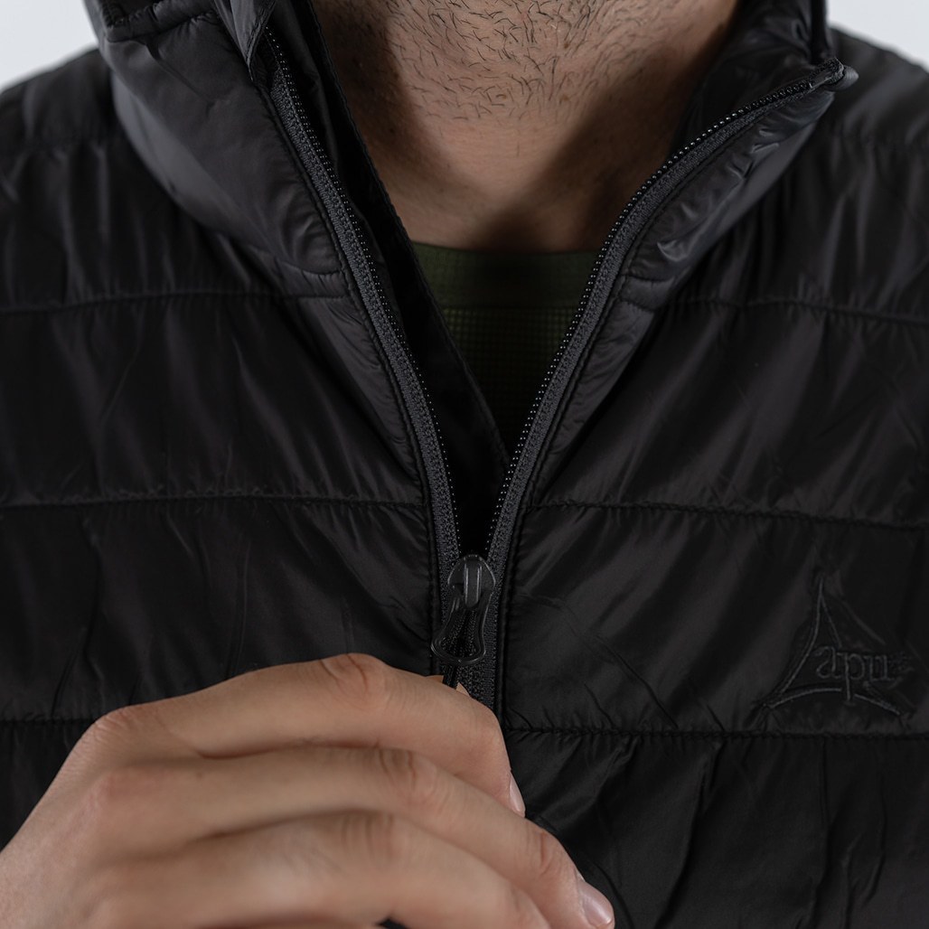 Apu Ανδρικό Αμάνικο Μπουφάν - Padded IDI - 80537 - Black - Image 6