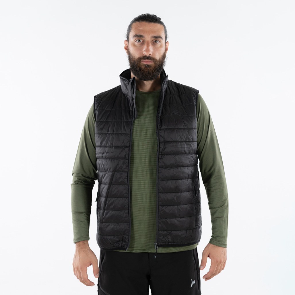 Apu Ανδρικό Αμάνικο Μπουφάν - Padded IDI - 80537 - Black - Image 8