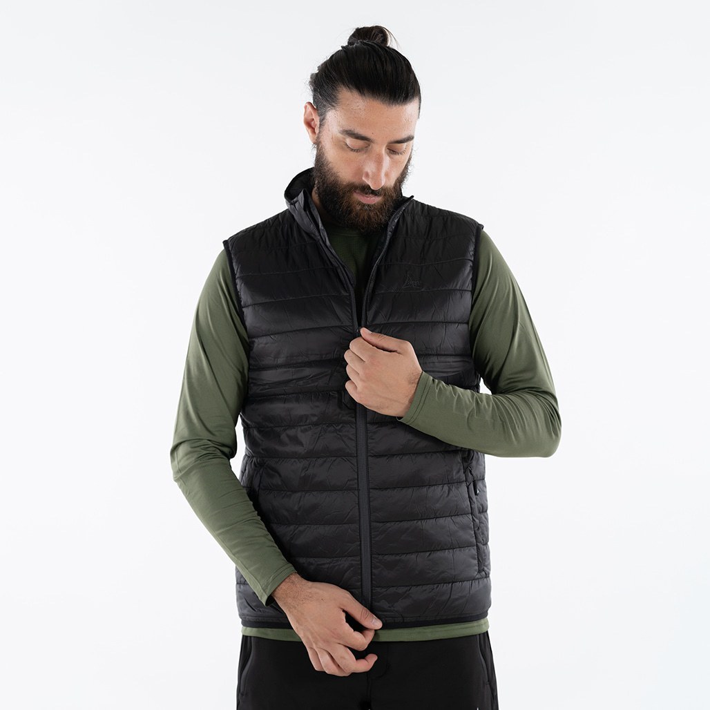 Apu Ανδρικό Αμάνικο Μπουφάν - Padded IDI - 80537 - Black - Image 9