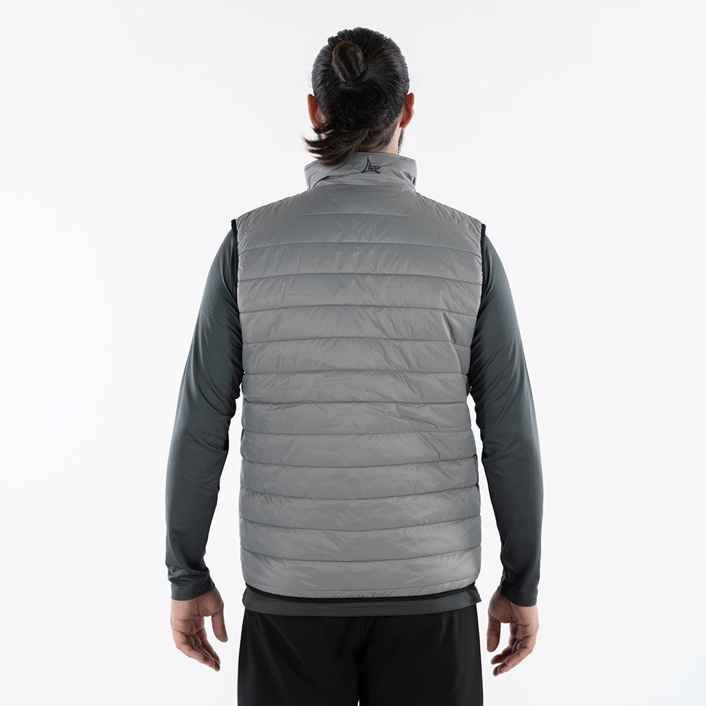 Apu Ανδρικό Αμάνικο Μπουφάν - Padded IDI - 80537 - Grey - Image 7