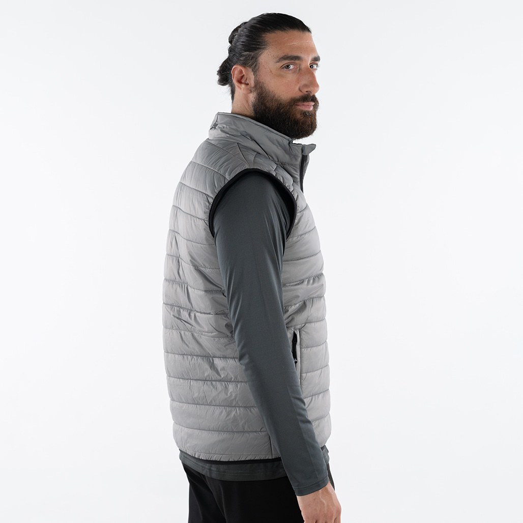 Apu Ανδρικό Αμάνικο Μπουφάν - Padded IDI - 80537 - Grey - Image 8