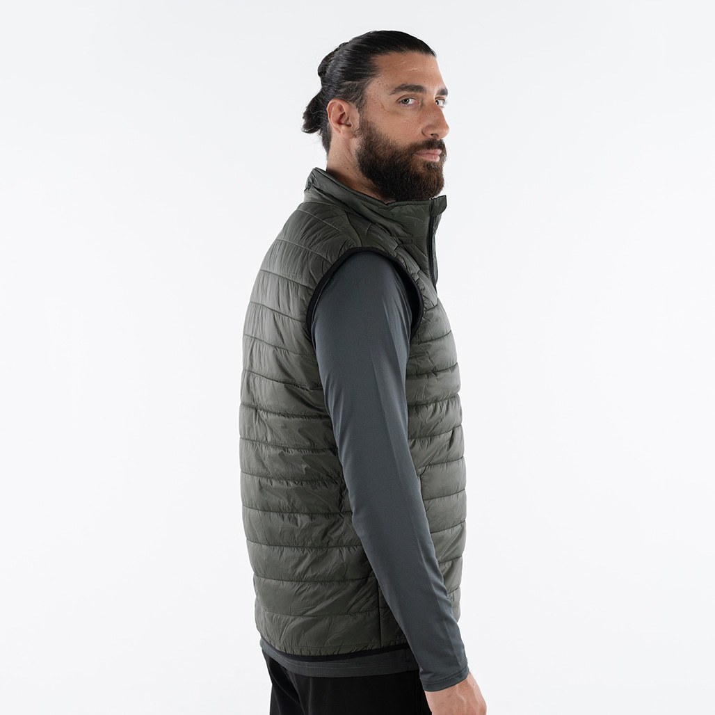 Apu Ανδρικό Αμάνικο Μπουφάν - Padded IDI - 80537 - Khaki - Image 5