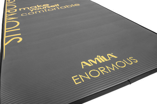 Amila Στρώμα Γυμναστικής NBR 10mm ENORMOUS - 81774-Black - Image 3
