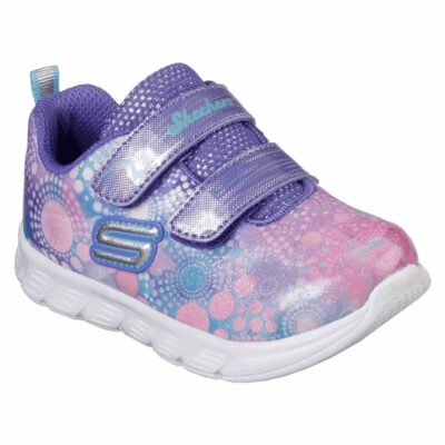 Skechers Παπούτσι Bebe- Comfy Flex - Dainty Dash 82187N-PRMT Purple-Multi
