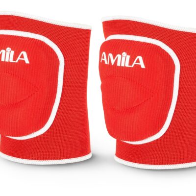Amila Επιγονατίδα Volley με Foam Amila Κόκκινη Medium - 83007