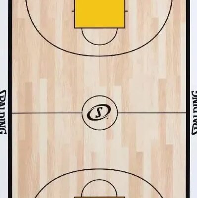 Spalding Πίνακας Τακτικής Μπάσκετ - Reusable Coaching Board With Marker - 8393SPCN