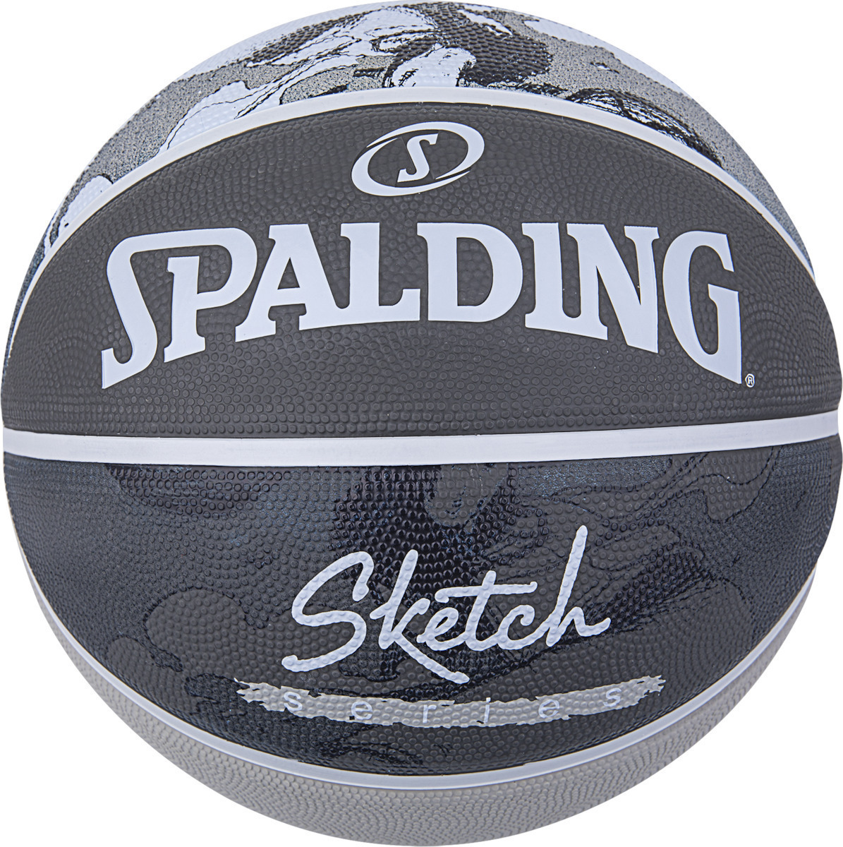 Spalding Μπάλα Μπάσκετ Sketch Jump Size 7 - Rubber Basketball Outdoor