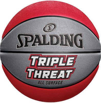 Spalding Μπάλα Μπάσκετ - 2021 TRIPLE THREAT RUBBER Size 7 - 84-546Z1