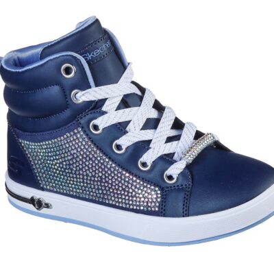 Skechers Παπούτσι  Γιά Κορίτσι -Shoutouts - Sparkle & Style 84360L NVY  Navy