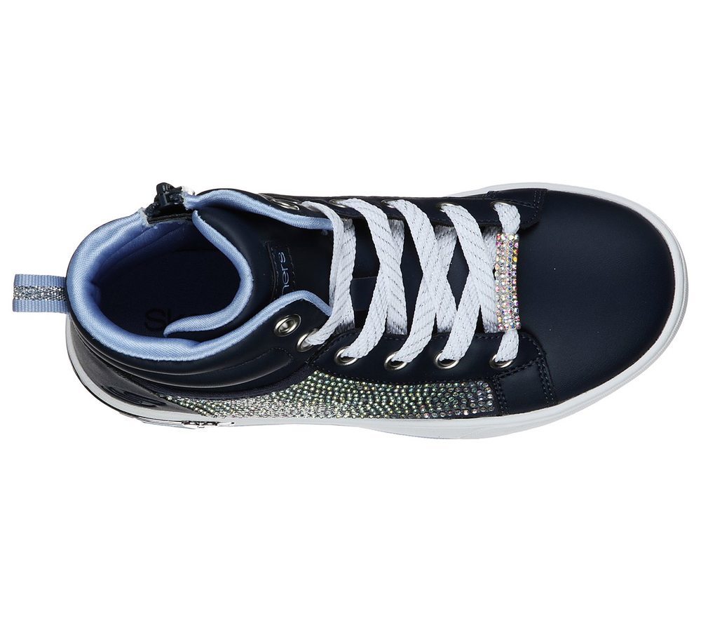 Skechers Παπούτσι Γιά Κορίτσι -Shoutouts - Sparkle & Style 84360L NVY Navy - Image 3
