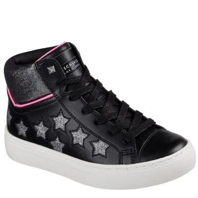 Skechers Παπούτσι Γιά Κορίτσι - Sidestreet - Funk It Out 84595L-BKSL Black-Silver
