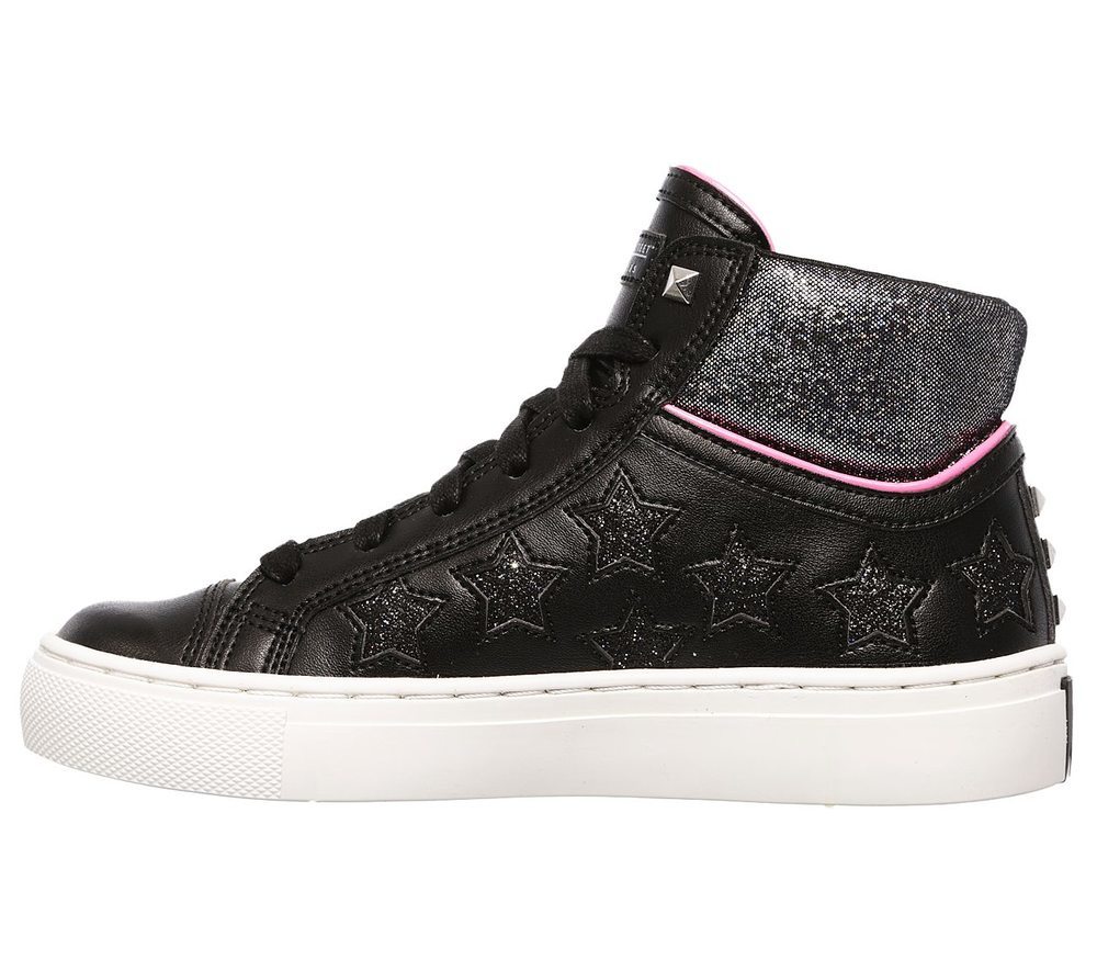 Skechers Παπούτσι Γιά Κορίτσι - Sidestreet - Funk It Out 84595L-BKSL Black-Silver - Image 4