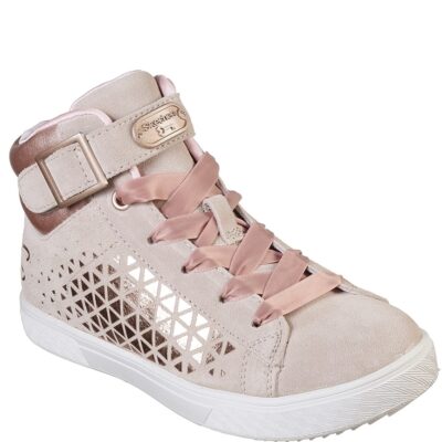 Skechers Μποτάκι  Γιά Κορίτσι - Shoutouts 2.0 - Suede Chic 84794L-NAT Natural