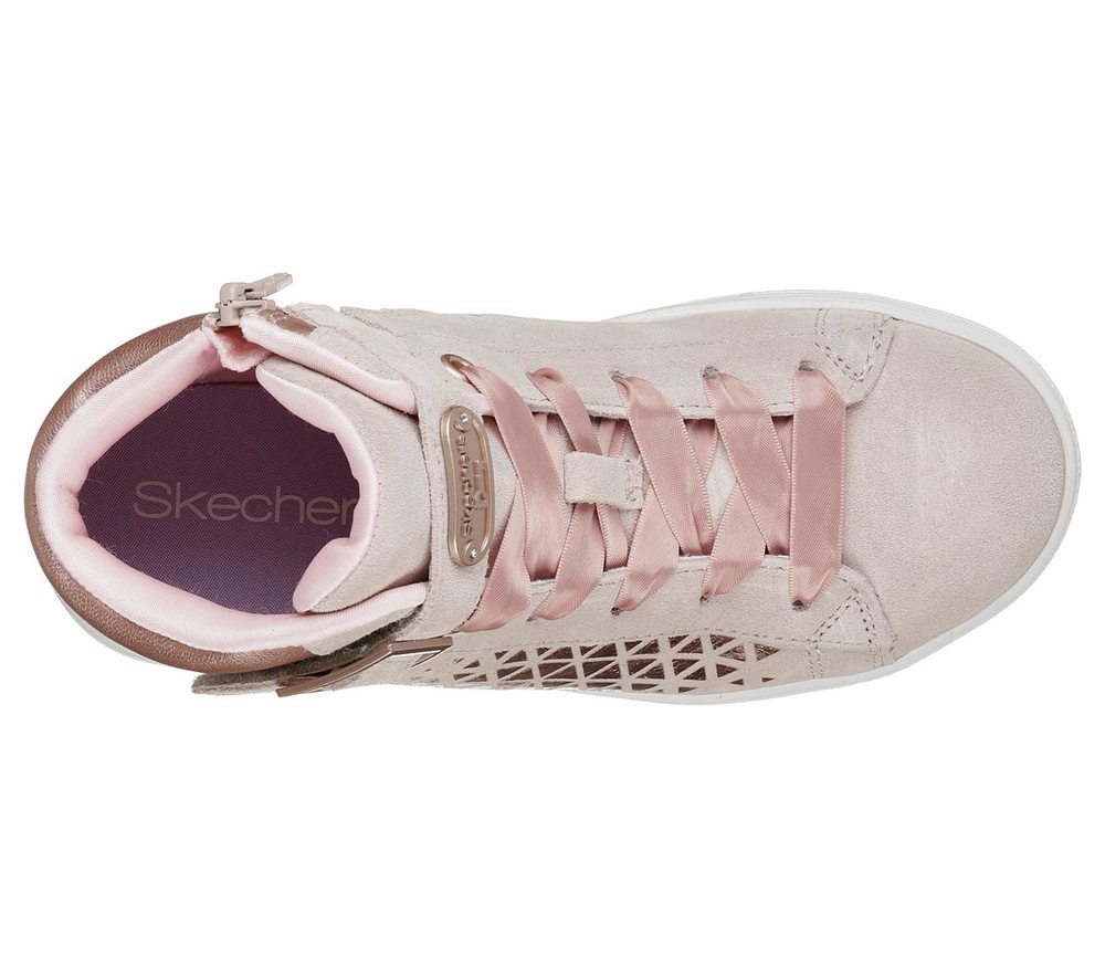 Skechers Μποτάκι Γιά Κορίτσι - Shoutouts 2.0 - Suede Chic 84794L-NAT Natural - Image 4