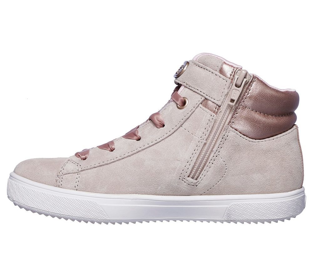 Skechers Μποτάκι Γιά Κορίτσι - Shoutouts 2.0 - Suede Chic 84794L-NAT Natural - Image 3