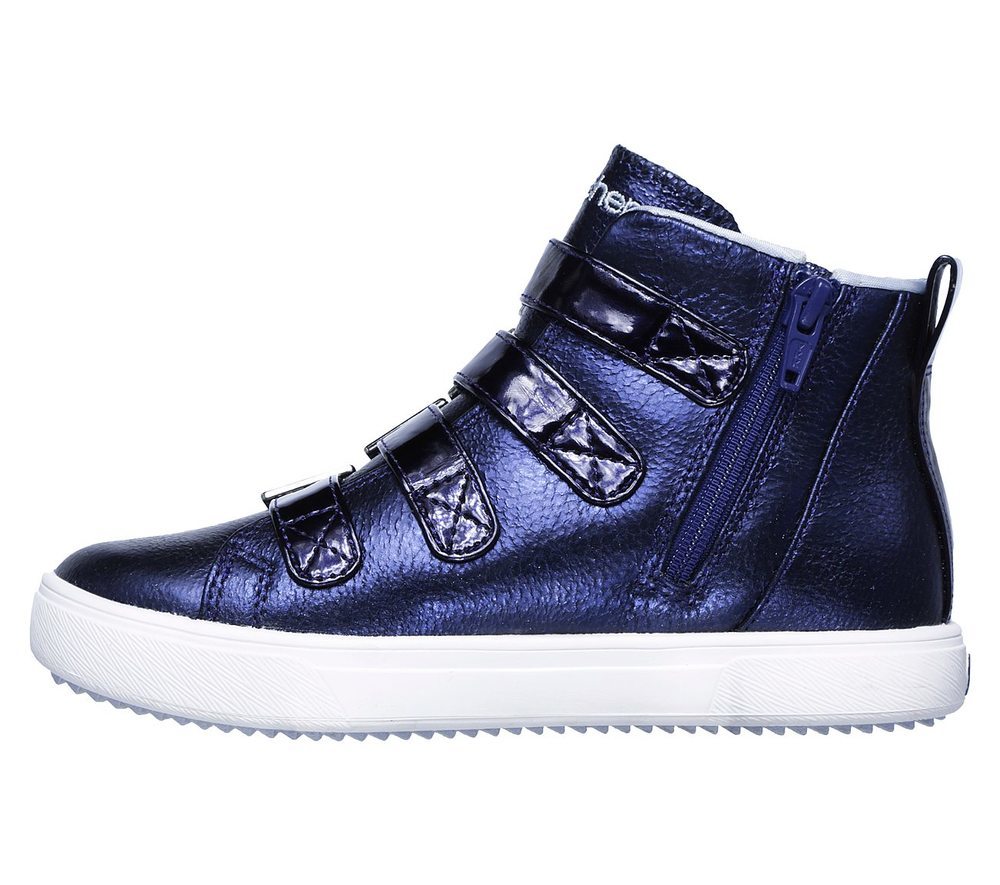 Skechers Μποτάκι Γιά Κορίτσι -Shoutouts 2.0 - Metallic Magic 84797L-NVY PEWTER - Image 3