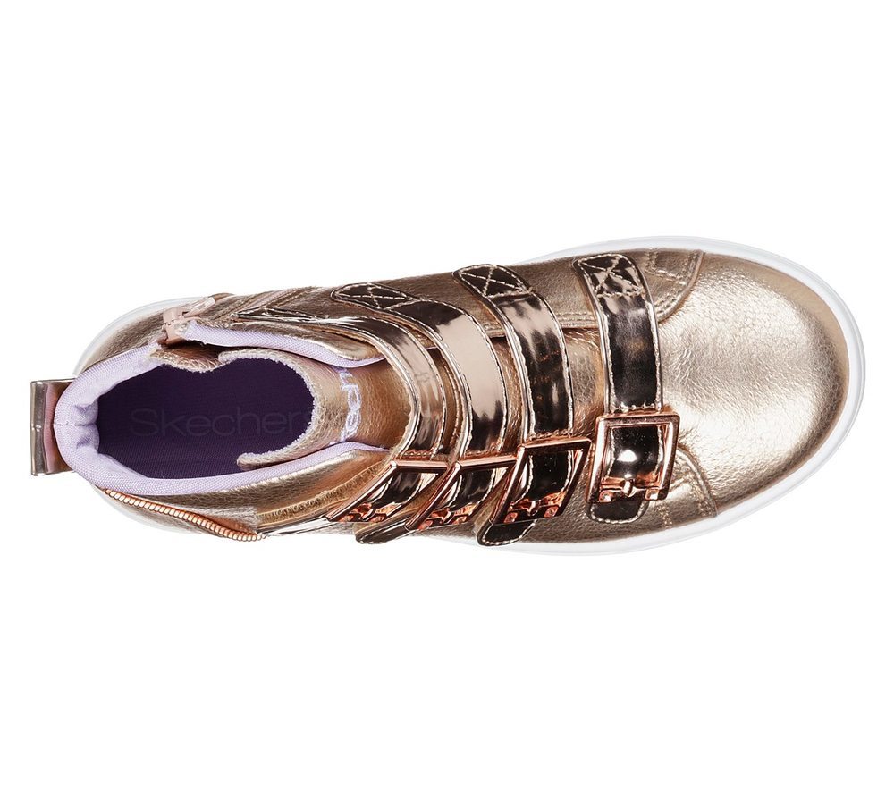 Skechers Μποτάκι Γιά Κορίτσι -Shoutouts 2.0 - Metallic Magic 84797L-RSGD ROSE Gold - Image 2