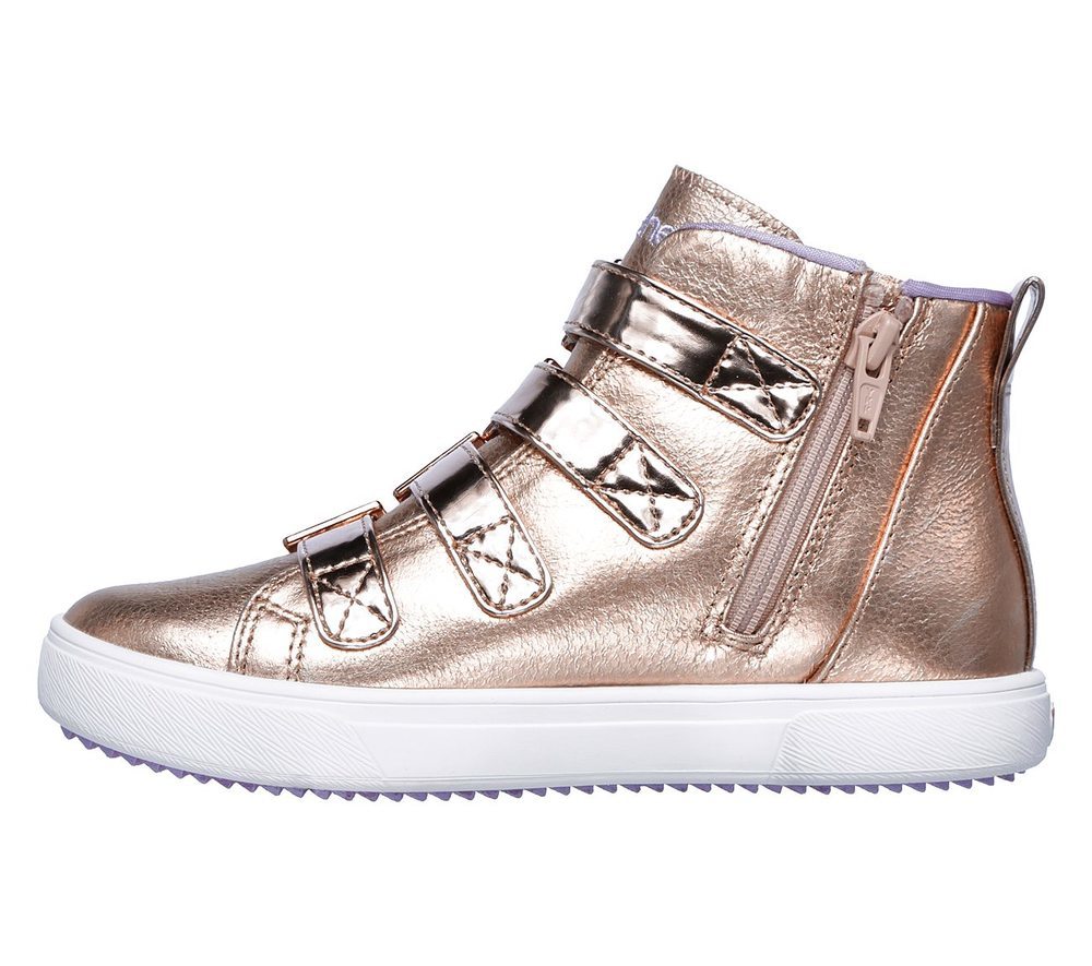 Skechers Μποτάκι Γιά Κορίτσι -Shoutouts 2.0 - Metallic Magic 84797L-RSGD ROSE Gold - Image 4