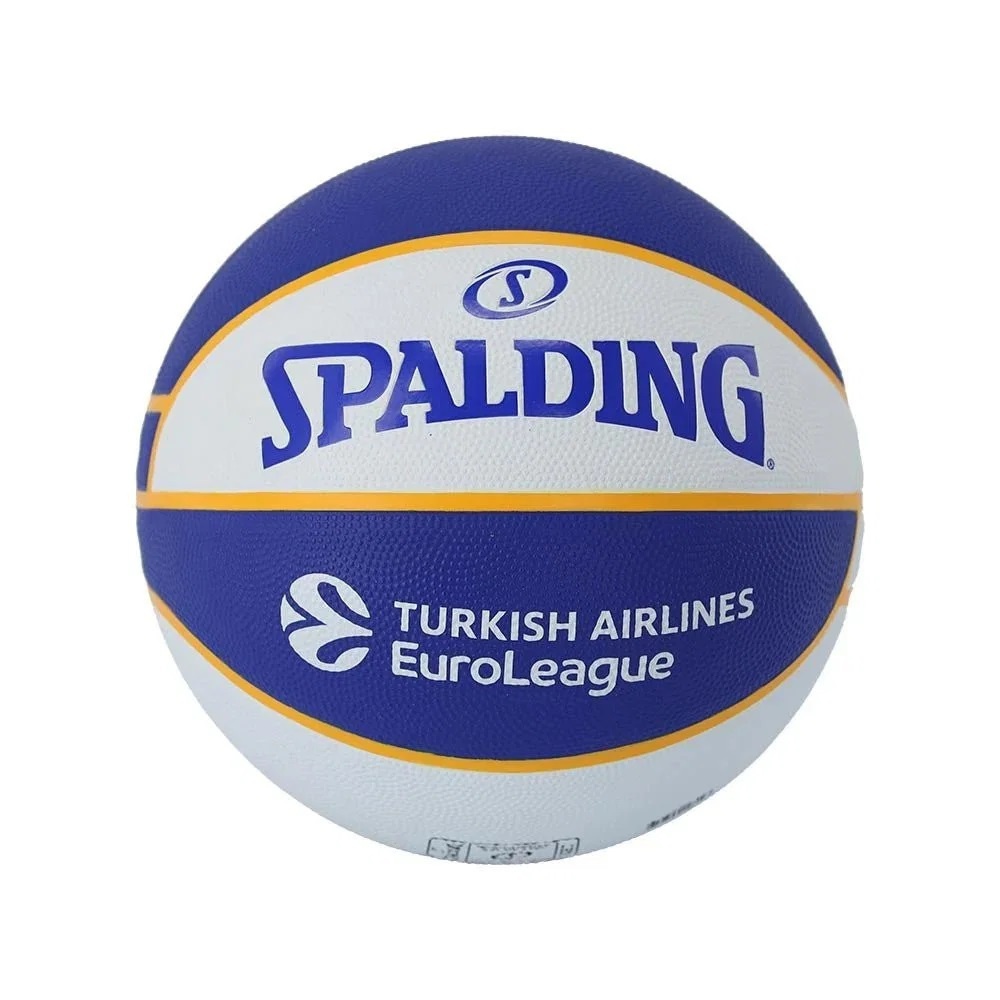 Spalding Μπάλα Μπάσκετ - 2025 Euroleague Team Basketball Size 7 Rubber Real Madrid - 85-305Z - Image 2