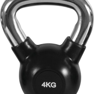 Amila Kettlebell Rubber Cover Cr Handle 4Kg - 90453