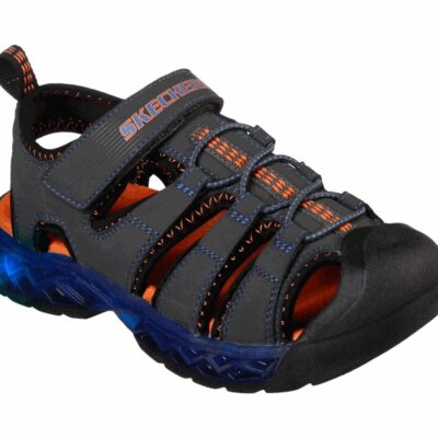 Skechers Πέδιλο  Γιά Αγόρι -Hypno-Flash 3.0 Sandal  90707L_CCRY  CHARCoral