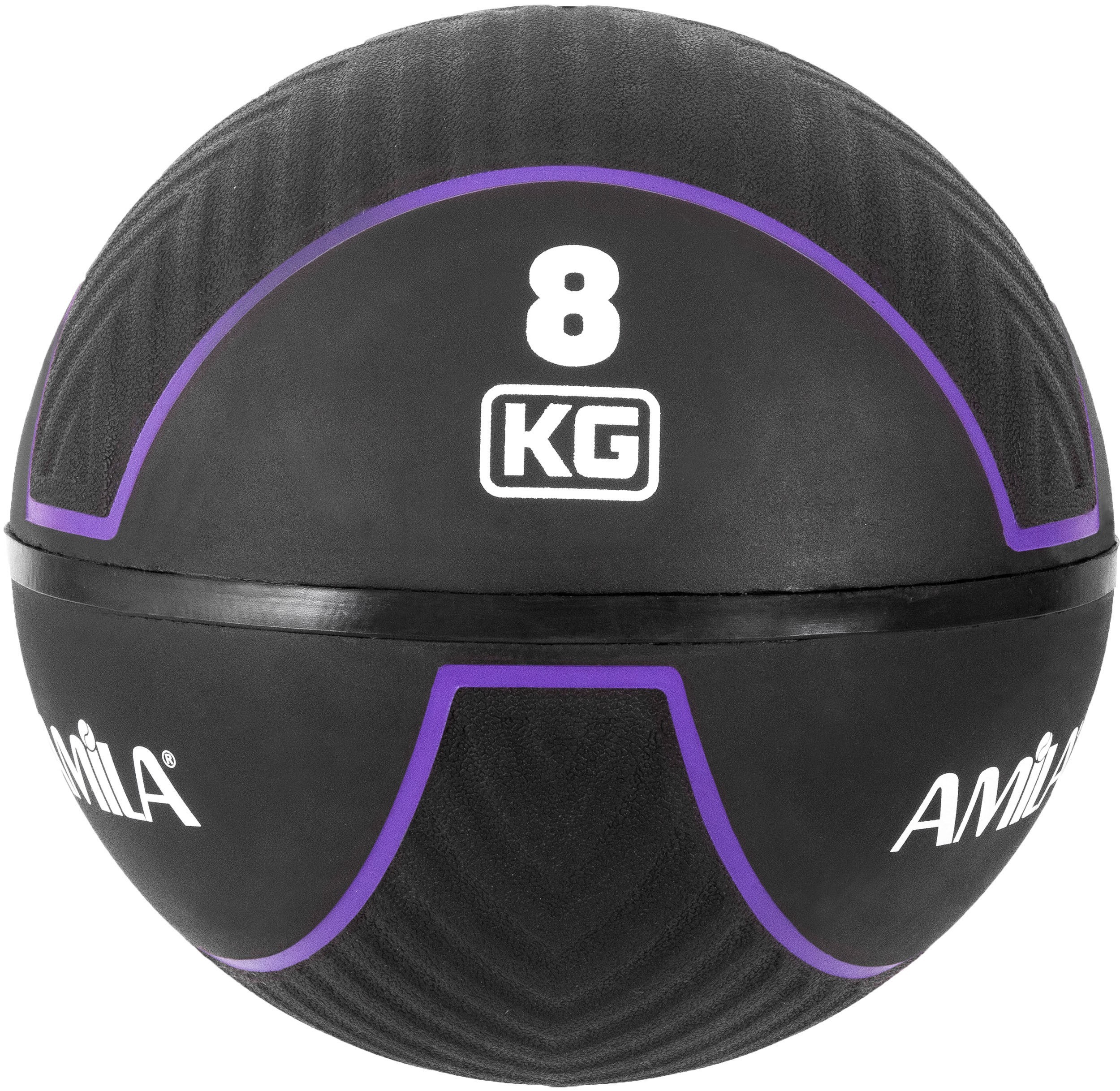 Amila Μπάλα Medicine Ball HQ Rubber 8Kg - 90710