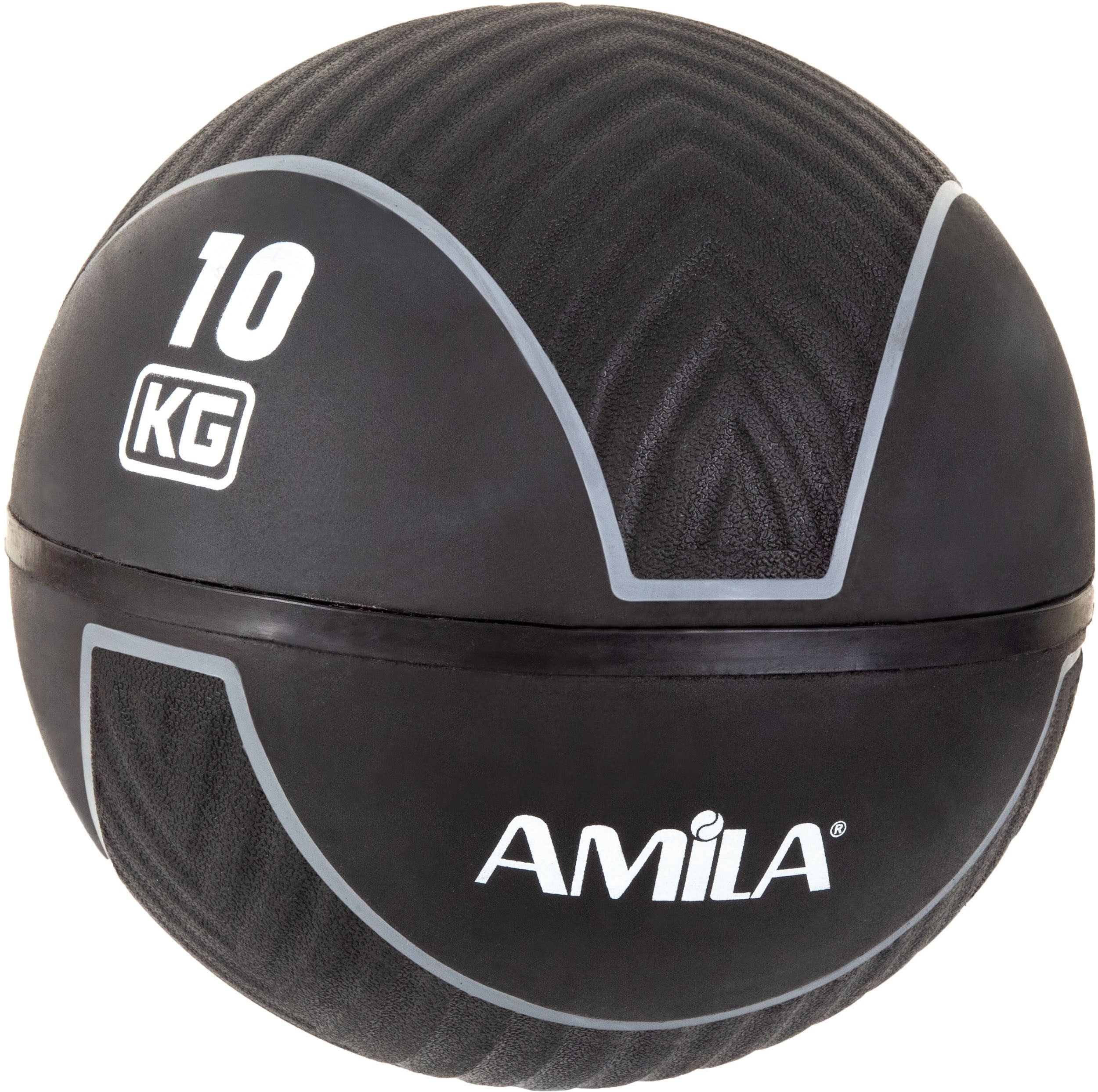 Amila Μπάλα Medicine Ball HQ Rubber 10Kg - 90711 - Image 2