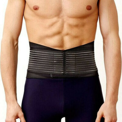 LP Support - Ζώνη υποστήριξης μέσης ελαστική BACK Support WITH STAYS - 919-BK - Black