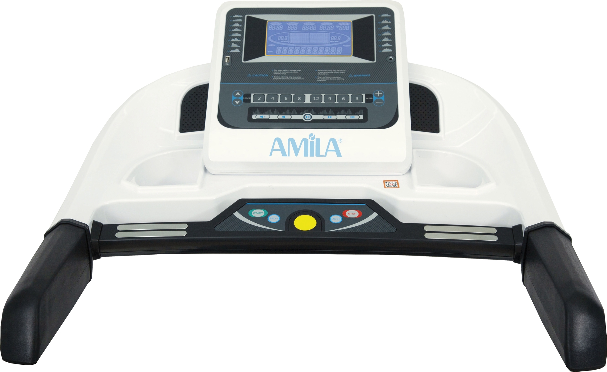 Amila Διάδρομος Γυμναστικής - Hermes F275PI - White - 92218 - Image 4