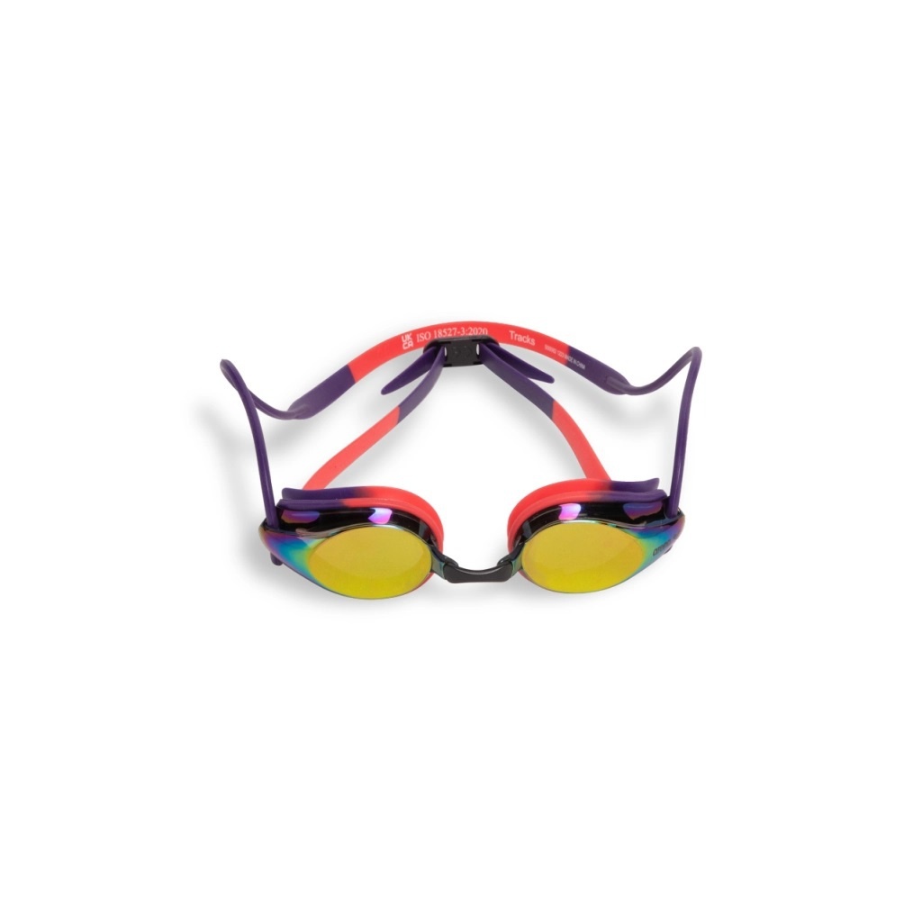 Arena Unisex Αγωνιστικά Γυαλάκια Κολύμβησης - Tracks Mirror - 92370-111 - Brown - Image 3