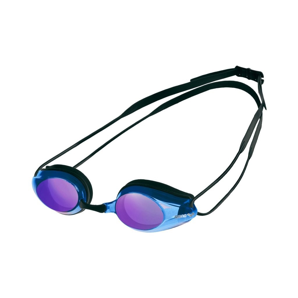 Arena Unisex Αγωνιστικά Γυαλάκια Κολύμβησης - Tracks Mirror - 92370-74 - Black - Image 3