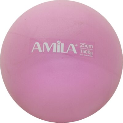 Amila Μπάλα Pilates 25cm, Ρόζ, σε κουτί - 95817
