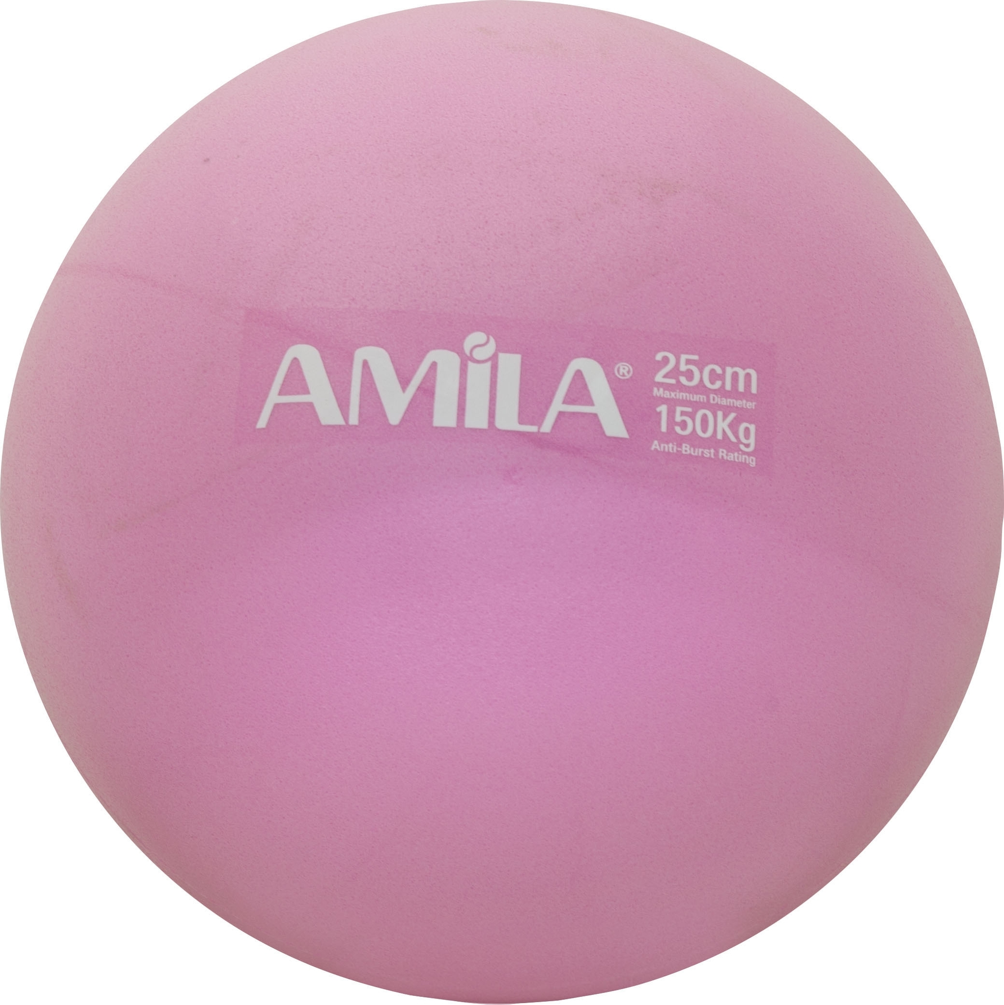 Amila Μπάλα Pilates 25cm, Ρόζ, σε κουτί - 95817