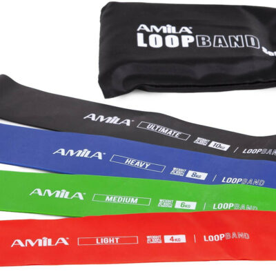 Amila Set Λάστιχα Αντίστασης - Small LoopBard Light Ultimate (4 τεμάχια) - 96605