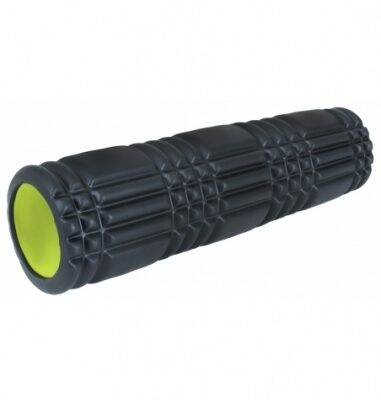 Amila Κύλινδρος Ισορροπίας - Foam Roller Plexus Φ14x45cm - 96827-Black