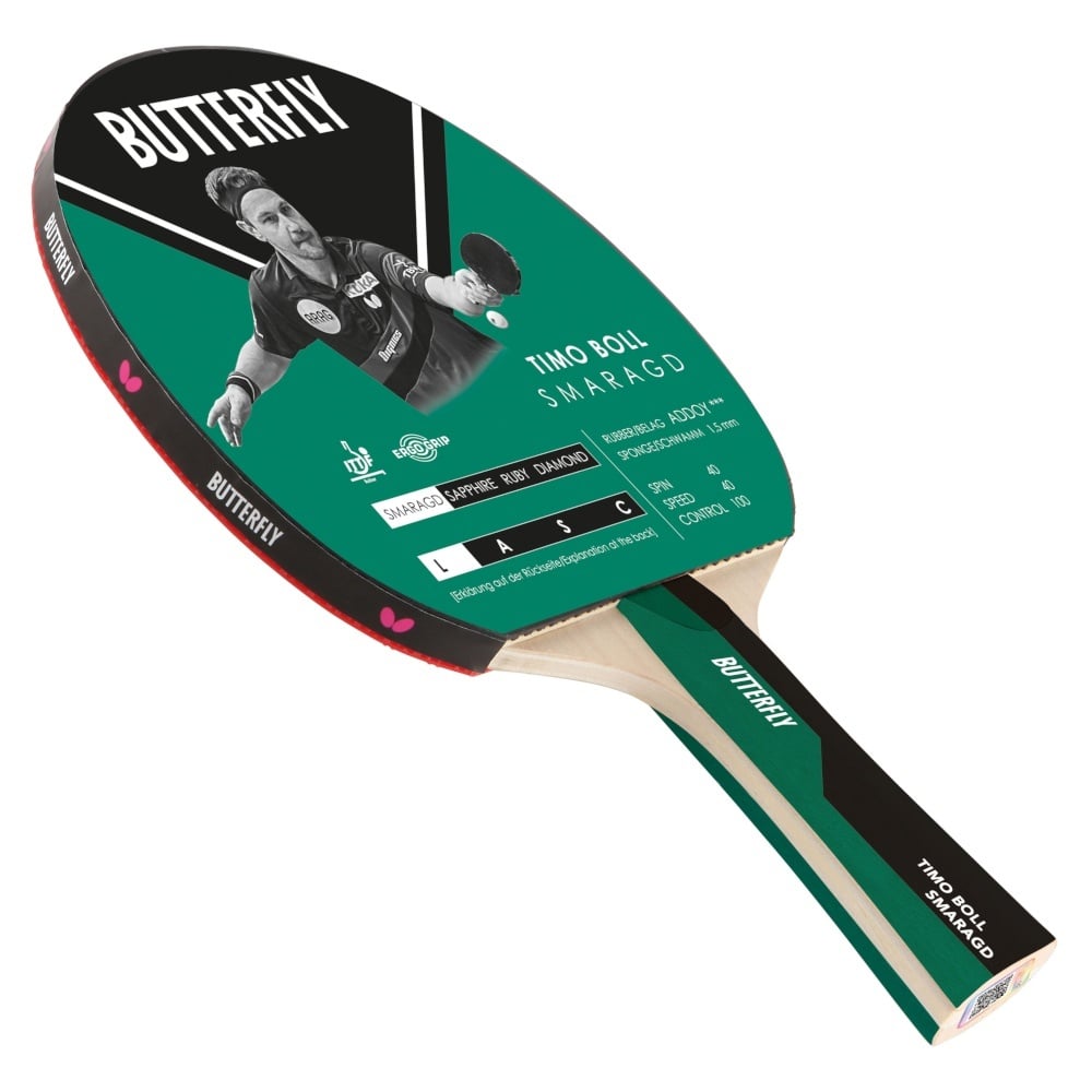 Butterfly - Ρακέτα Ping Pong Butterfly Timo Boll Smaragd - 97163 - Image 2