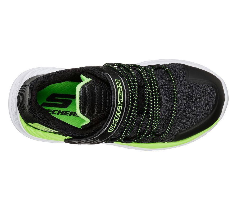 Skechers Παπούτσι Γιά Αγόρι - Nitro Sprint - Vector Shift 97766L-BKLM Black-Green - Image 4