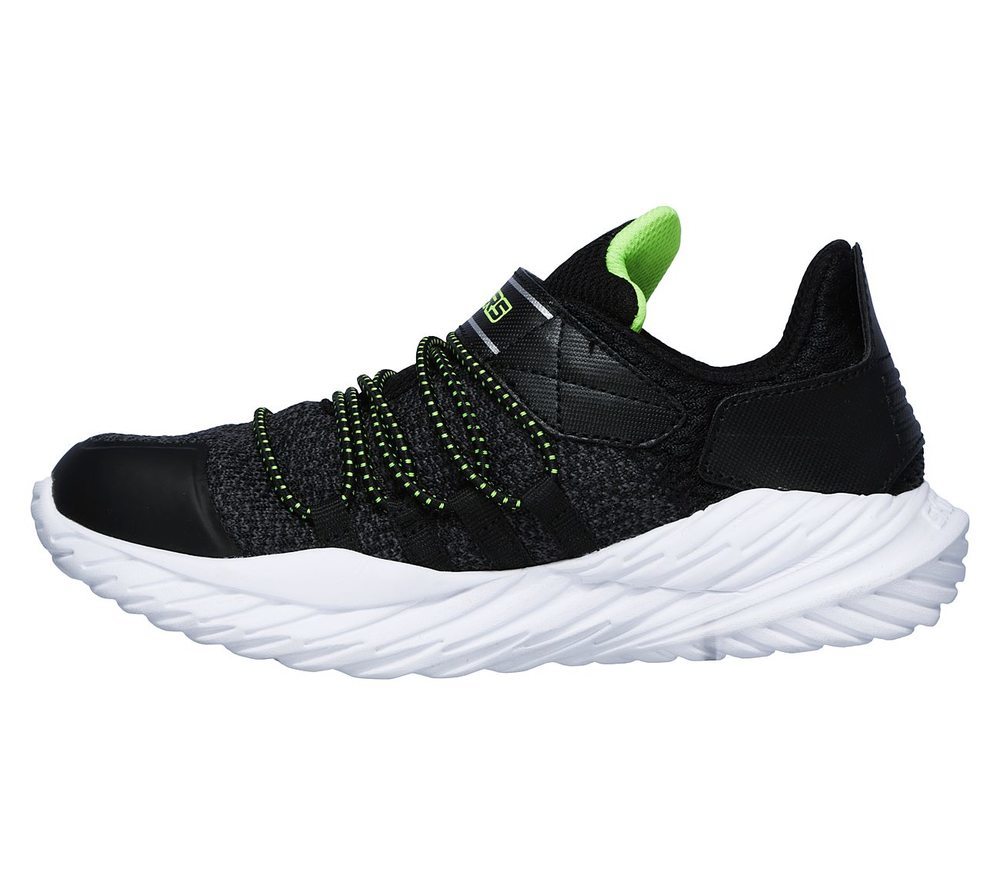 Skechers Παπούτσι Γιά Αγόρι - Nitro Sprint - Vector Shift 97766L-BKLM Black-Green - Image 3