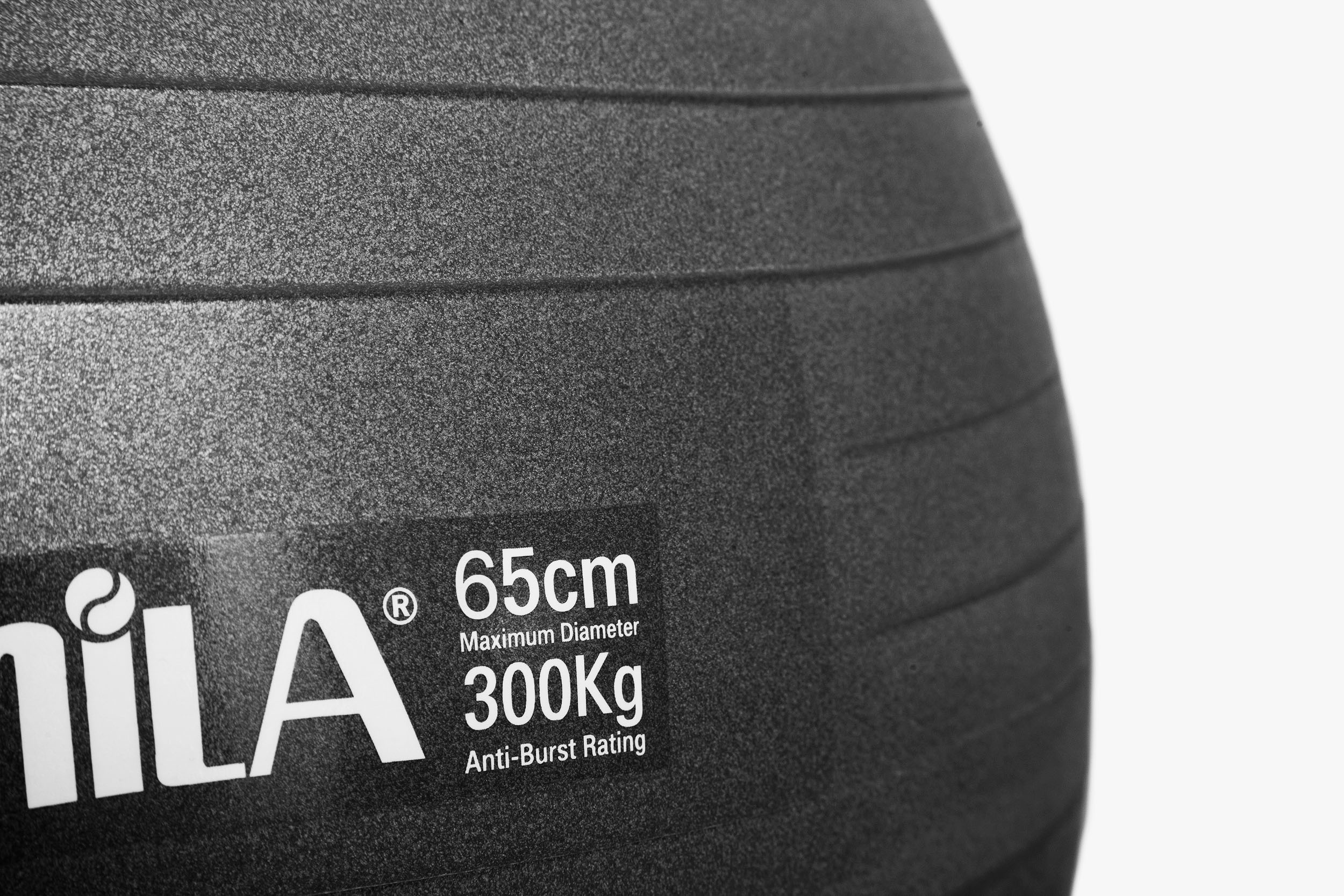 Amila Μπάλα Γυμναστικής - GYMBALL 65cm - 48414-Black - Image 2