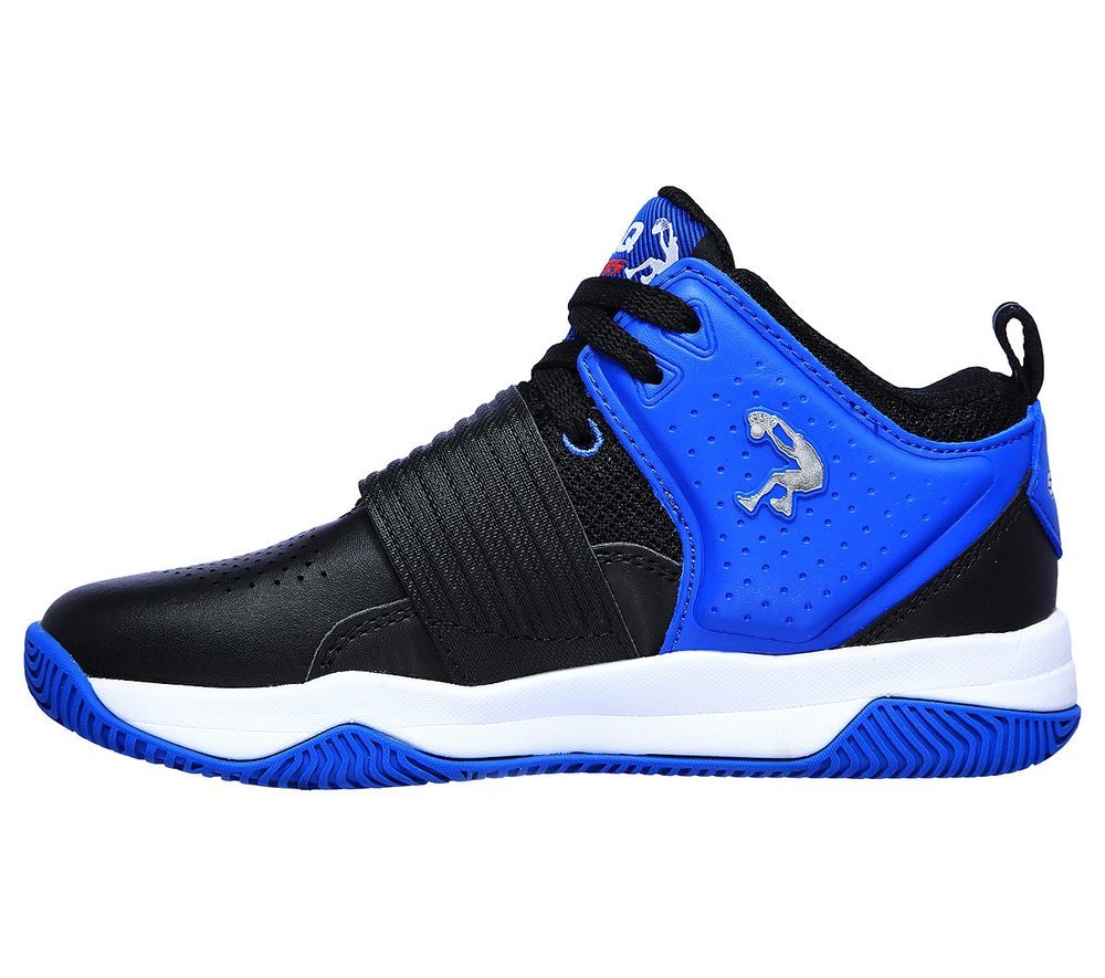 Skechers Παπούτσι Γιά Αγόρι - SHAQ POWERSHOT Boys Black 98320L-BKRY - Image 4