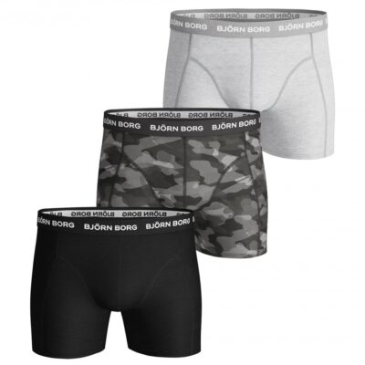Bjorn Borg Ανδρικά Εσώρουχα 3τεμ. - Essential Boxer 3p - Black Beauty - 9999-1132-90651