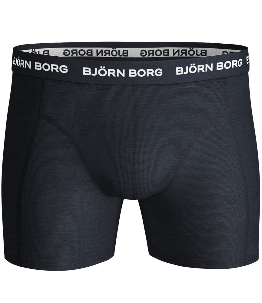 Bjorn Borg Ανδρικά Εσώρουχα 3τεμ. - Essential Boxer 3p - Total Eclipse - 9999-1132-70291 - Image 2
