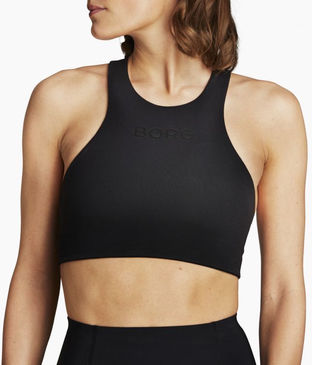 Bjorn Borg Μπουστάκι Γυναικείο -SOFT TOP SUTTON - Black Beauty