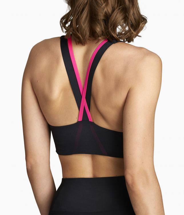Bjorn Borg Μπουστάκι Γυναικείο -SOFT TOP SUTTON - Black Beauty - Image 2